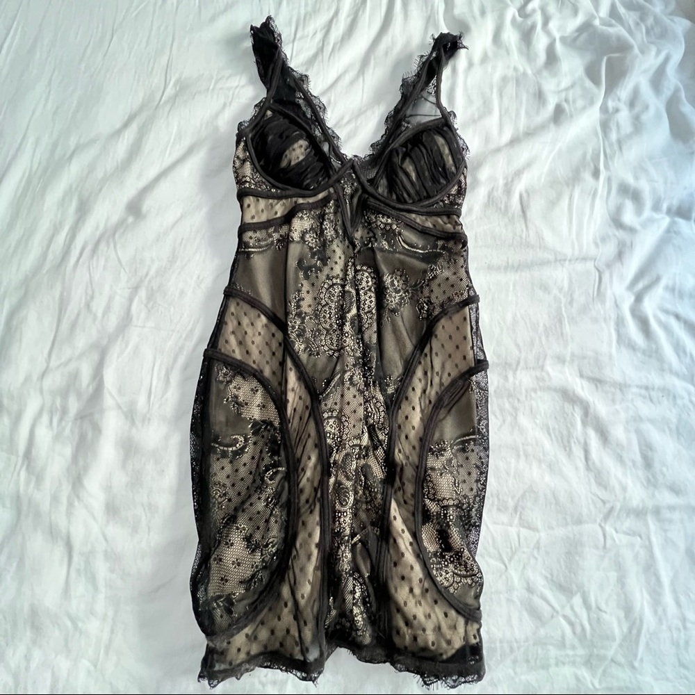 vintage bebe mini dress - Picture 4 of 4